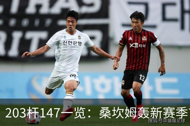 203杆147一览：桑坎姆轰新赛季首杆 有望分巨奖